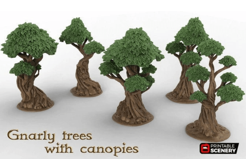 Tree Set for Terrain - Spoink SG